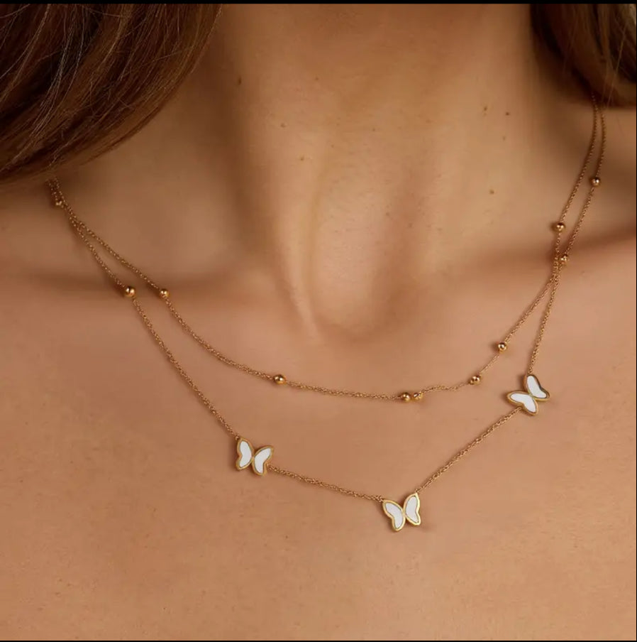 Butterfly Necklace – Stainless Steel Jewelry